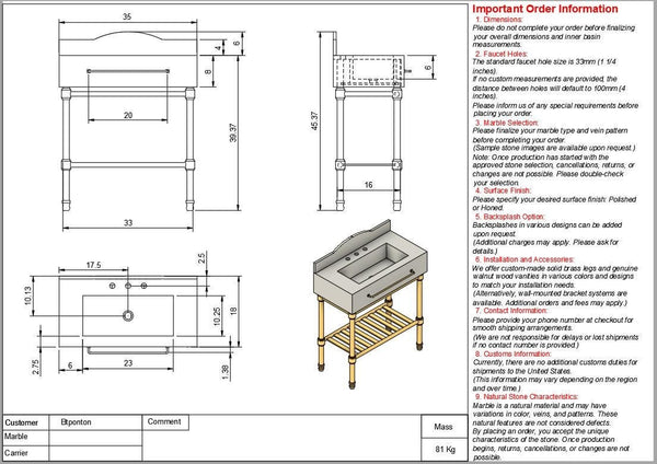 btponton Custom Order