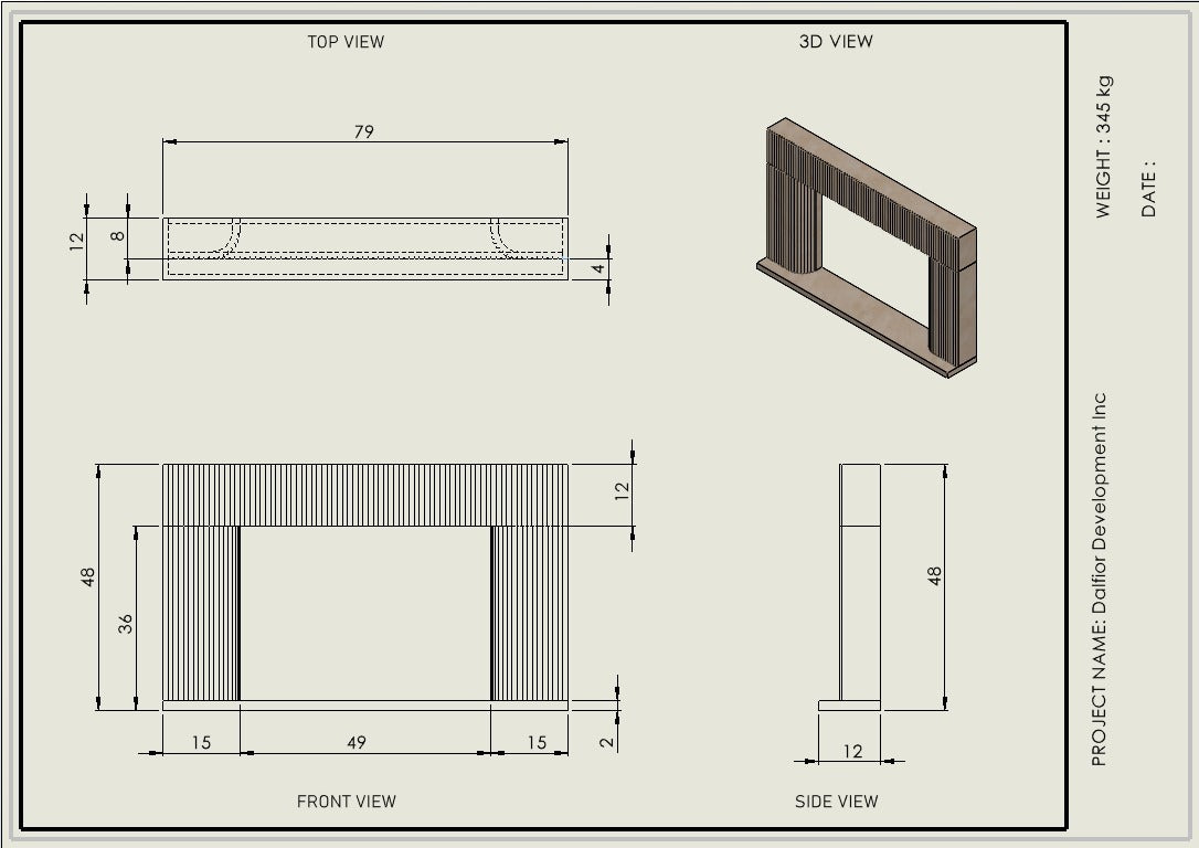 Dalfior Development Inc - Custom Order