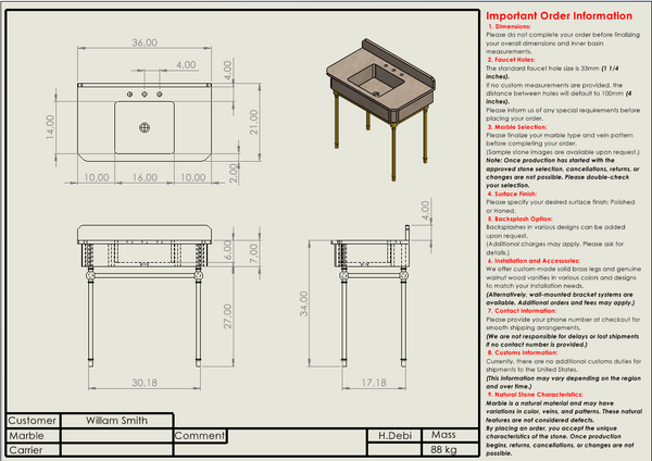 Ritesh Jariwala Custom Order Order 1