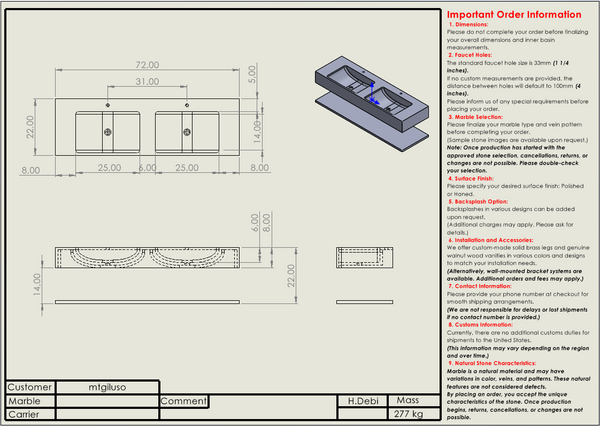 Michael Giluso Custom Order Order  Order hover