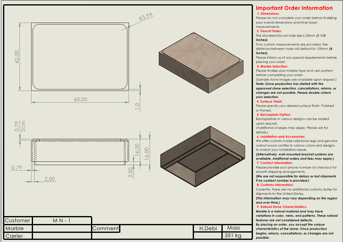 Meredith Dunn Custom Order