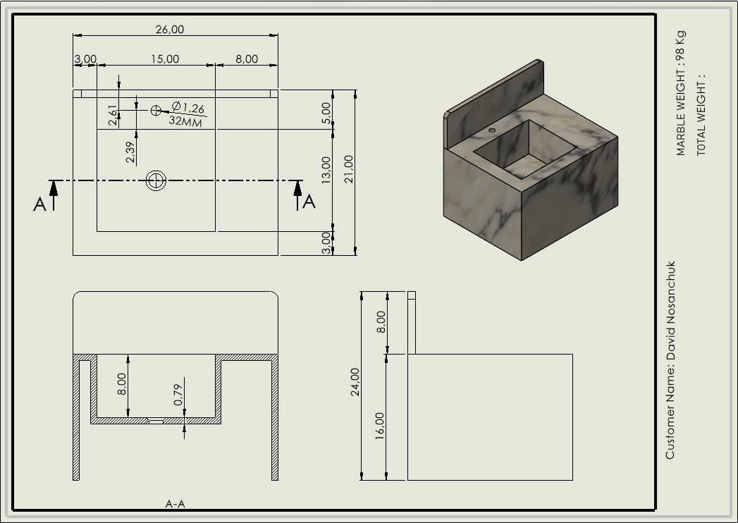 David Nosanchuk Custom Order