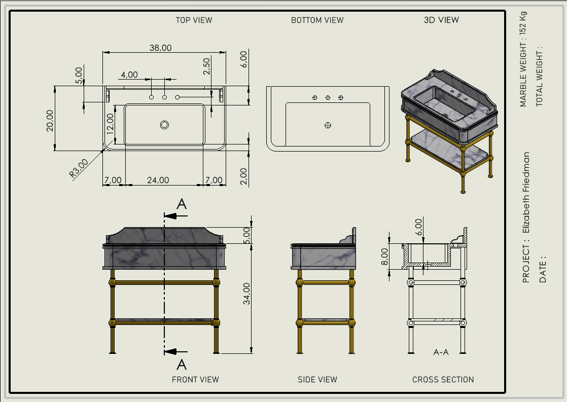 Liz Friedman Custom Order