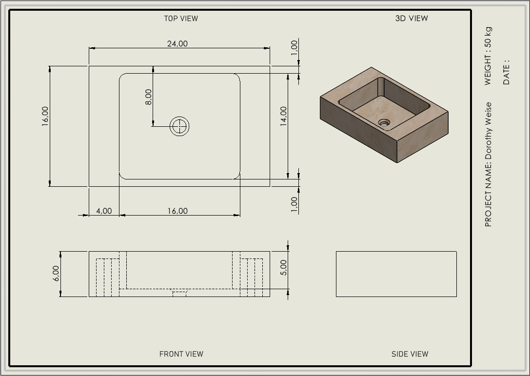 Dorothy Weise Custom Order