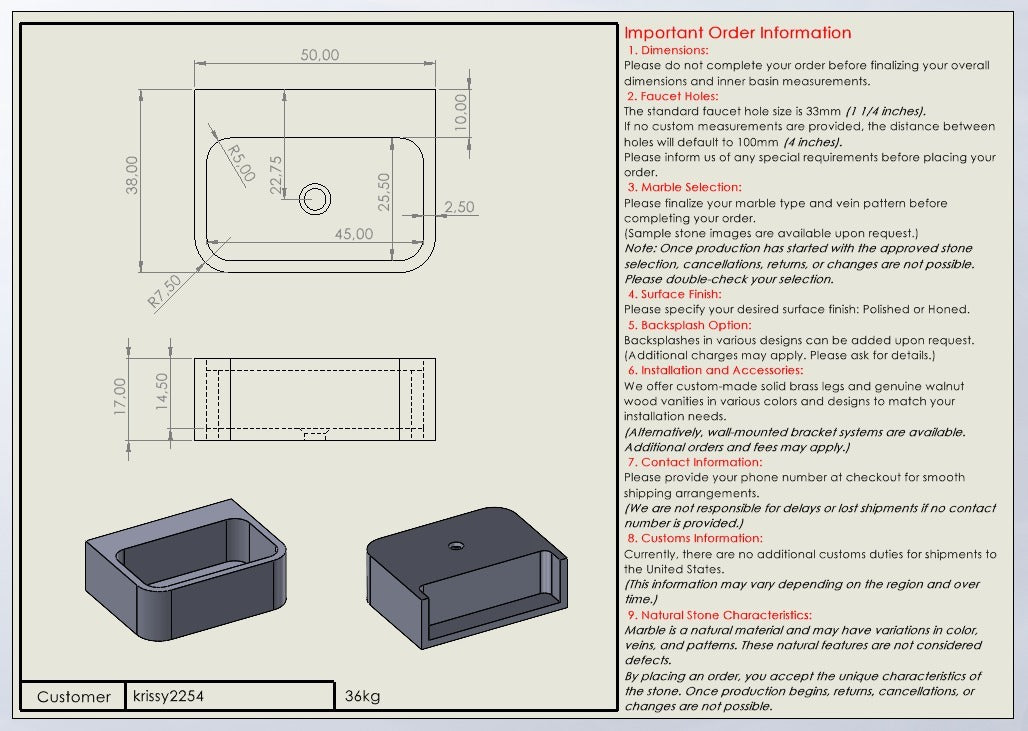 Kristen MacDonald Custom Order