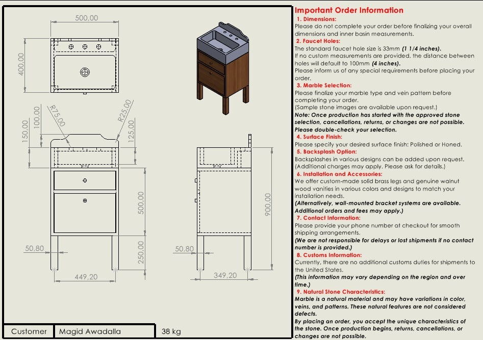 Dana Lee Custom Order