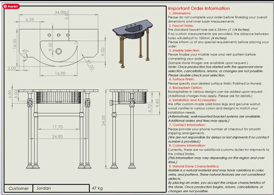 Jordan Atkinson Custom Order