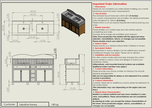 Tabatha Haney Custom Order