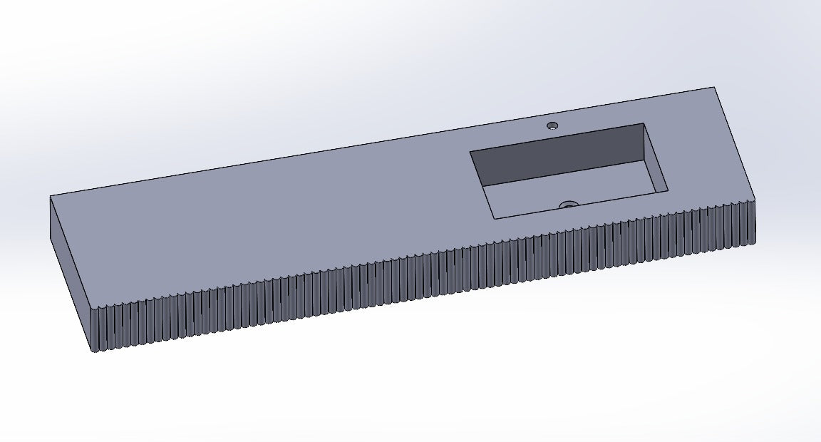 Alex Tailer Custom Order 3 Marble Sinks