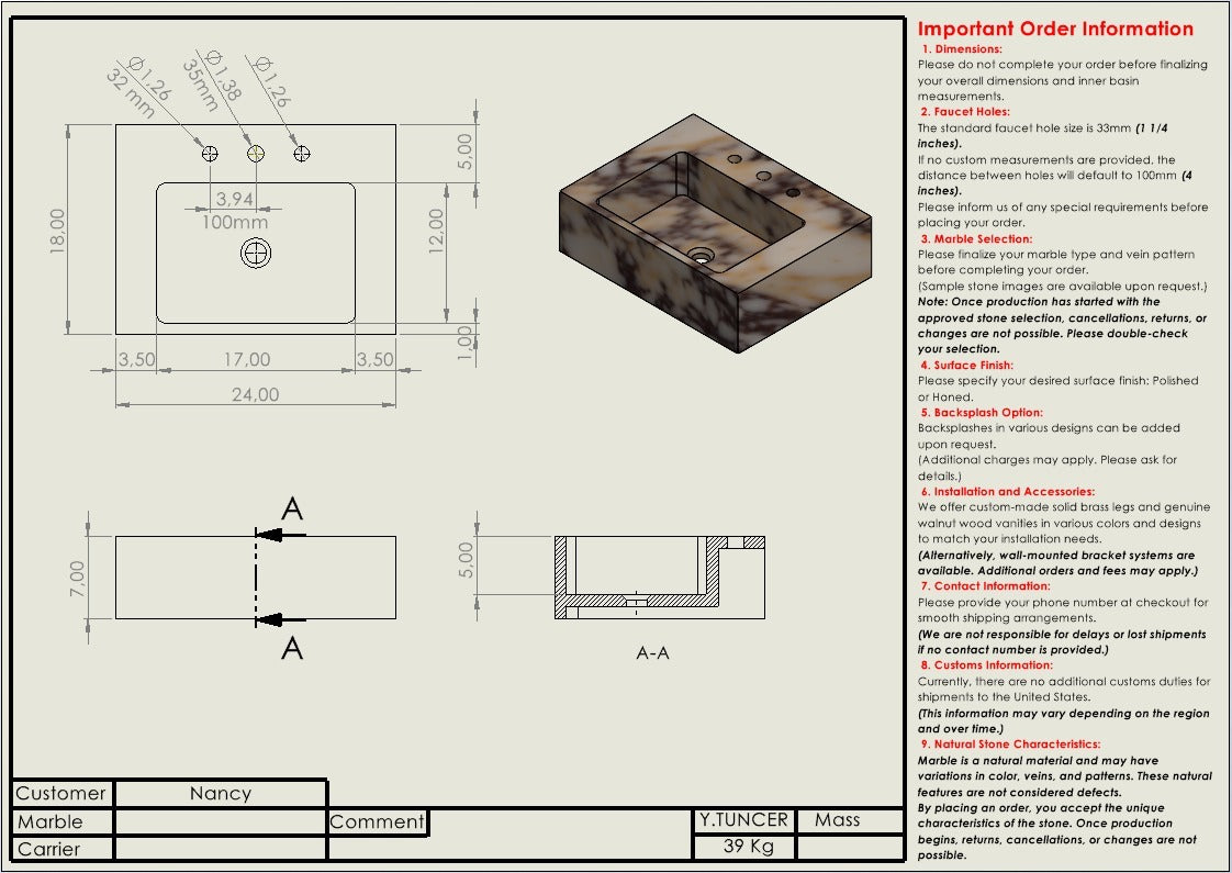 Nancy Deisinger Custom Order