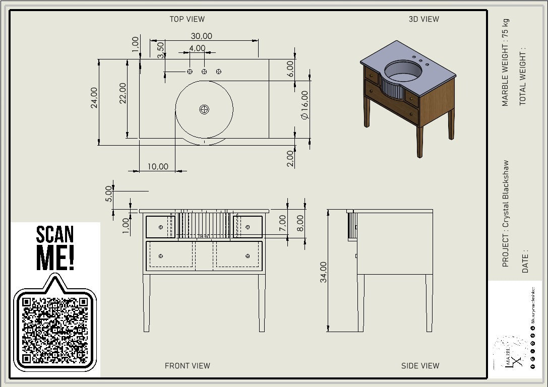 Crystal Blackshaw - CUSTOM ORDER
