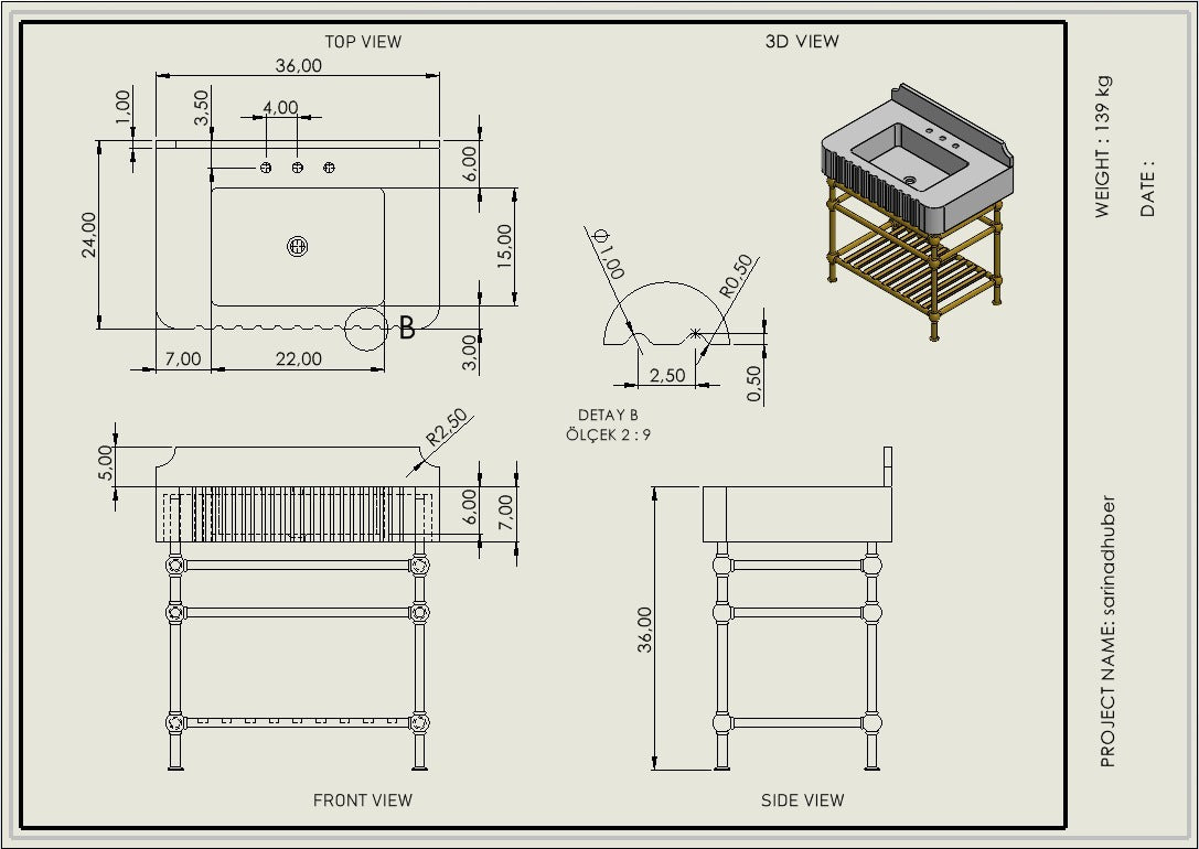 Sarina Petroni Custom Order