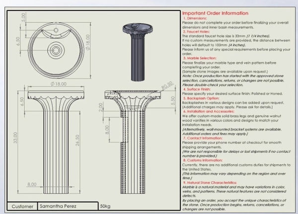 Samantha Perez Custom Order hover