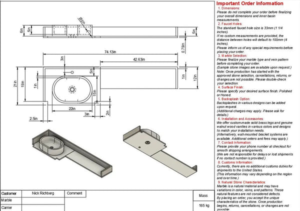 Custome Order Nick Richberg