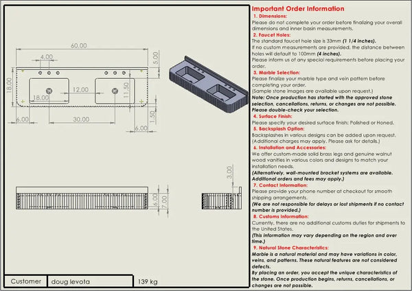 Doug Levota Custom Order