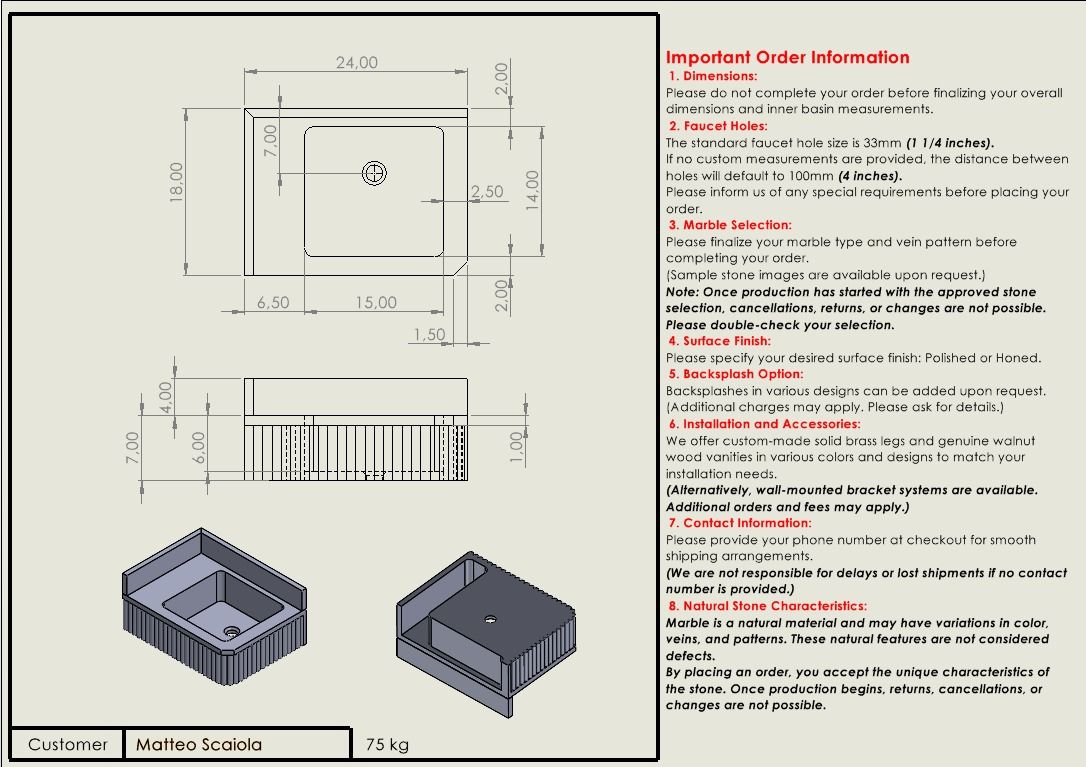 Matteo Scaiola - Custom Order