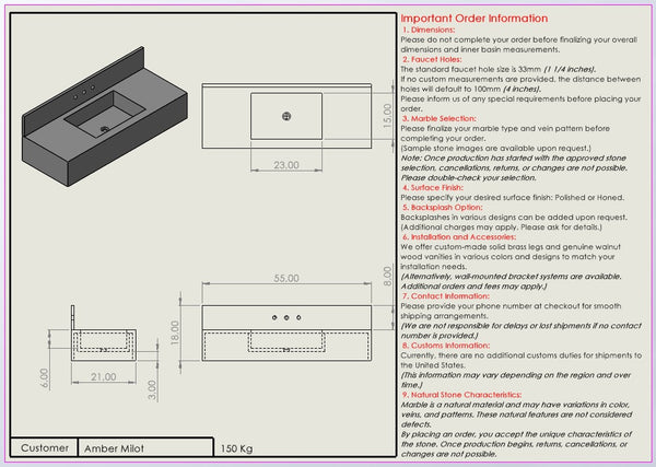 Amber Milot Custom Order