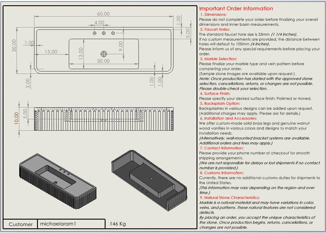 Michael Aram CUSTOM ORDER