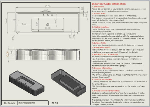 Michael Aram CUSTOM ORDER