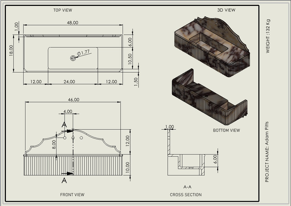 Adam Pitts Custom Order