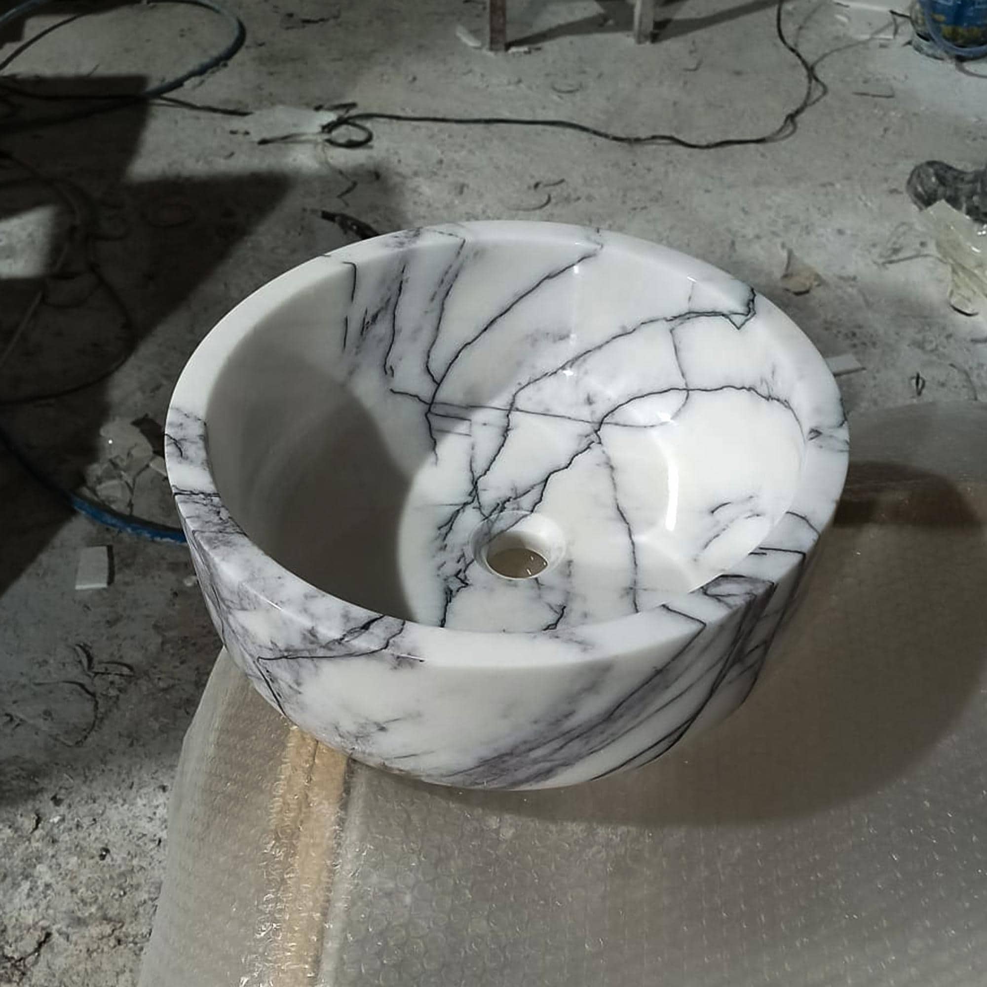 Round Marble Sink Bowl