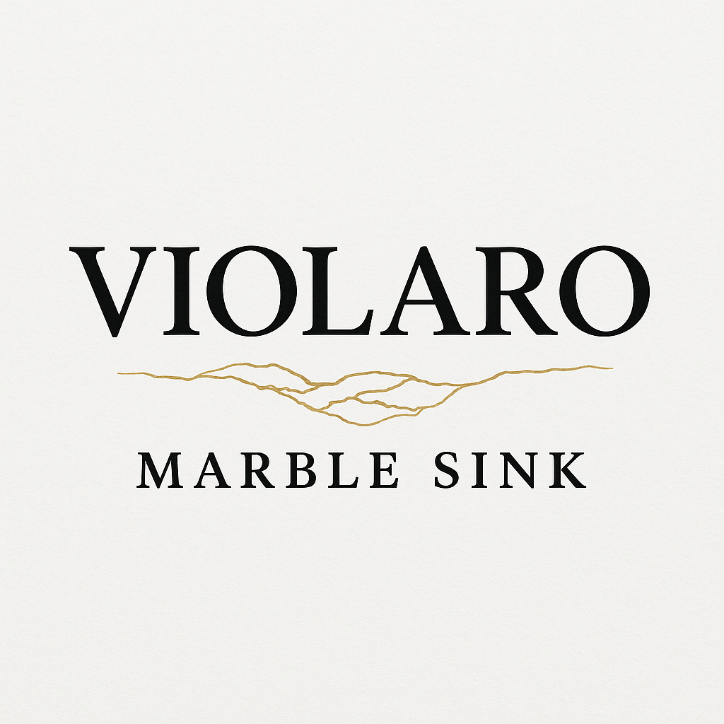 violaro marble sink logo